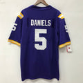 Jayden Daniels LSU Tigers Official NCAA Nike Jersey Purple product image 1