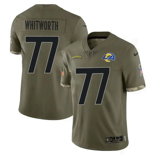 Andrew Whitworth Los Angeles Rams Official NFL NIKE Salute product image 1