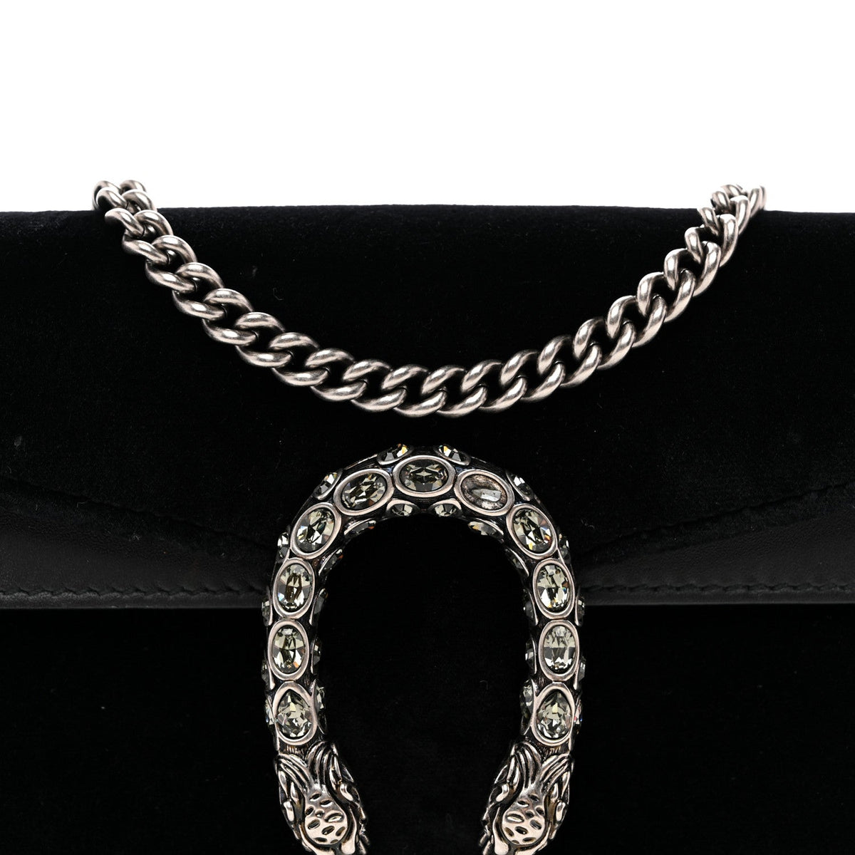 Suede Super Mini Dionysus Shoulder Bag Black product image 7, provided for visual reference and product detail review