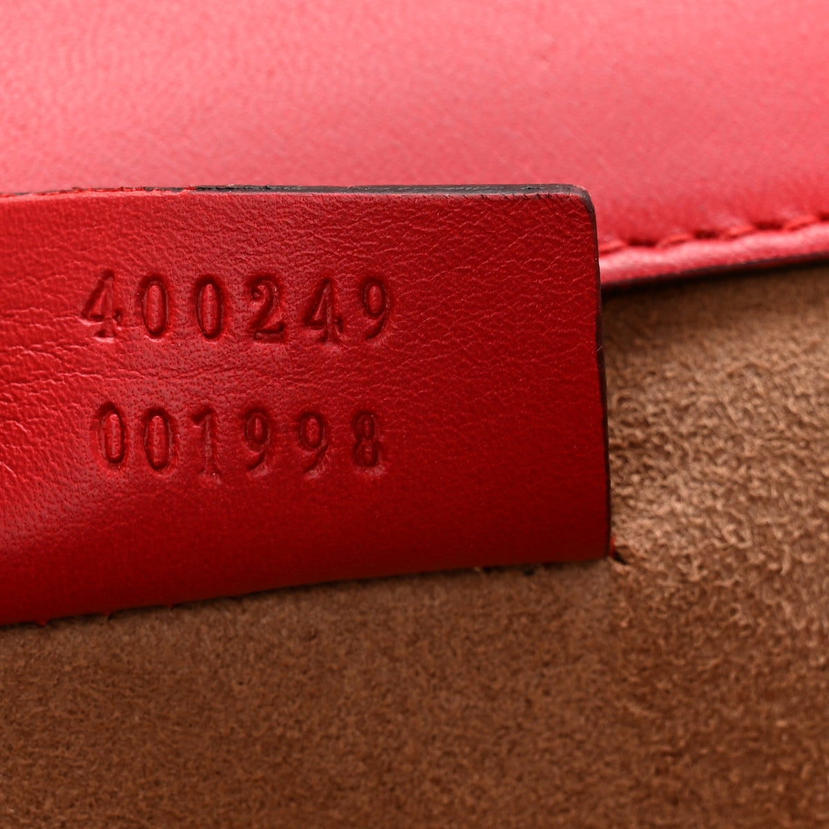 GG Supreme Monogram Arabesque Dionysus Shoulder Bag Hibiscus Red product image 8, provided for visual reference and product