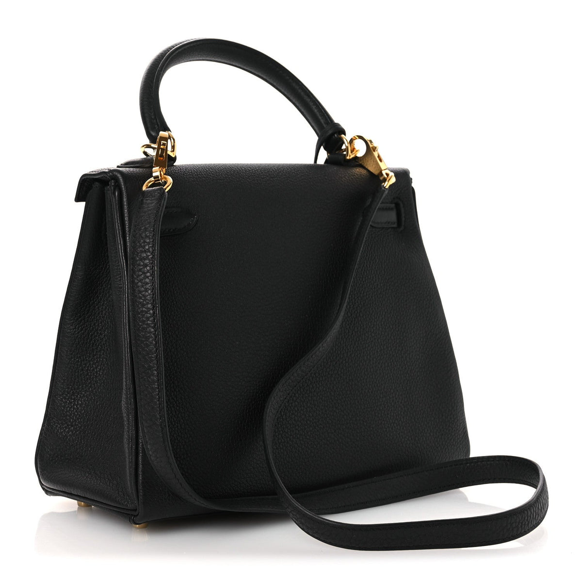 Togo Kelly Retourne 25 Black product image 2, provided for visual reference and product detail review