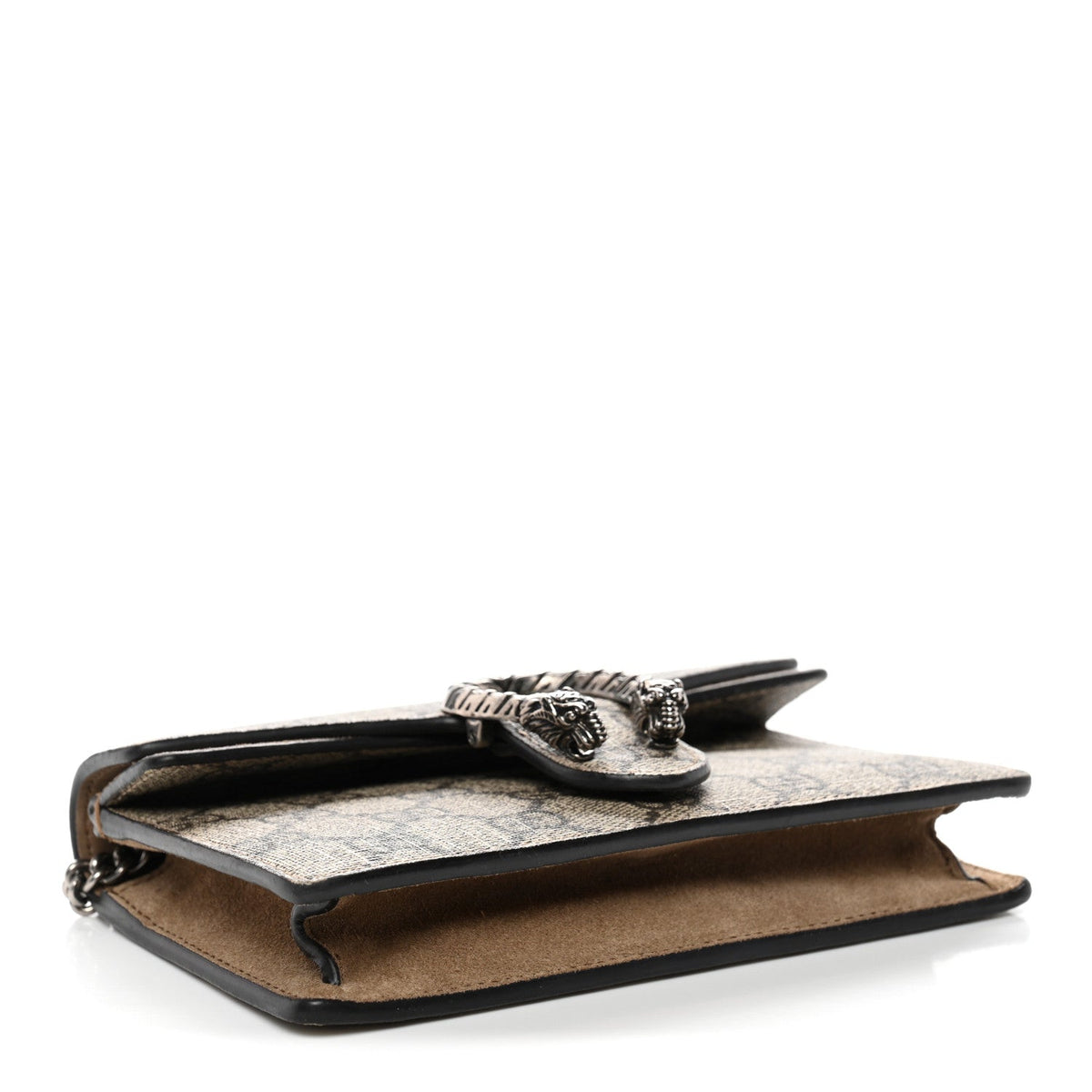 GG Supreme Monogram Super Mini Dionysus Shoulder Bag Taupe product image 4, provided for visual reference and product detail