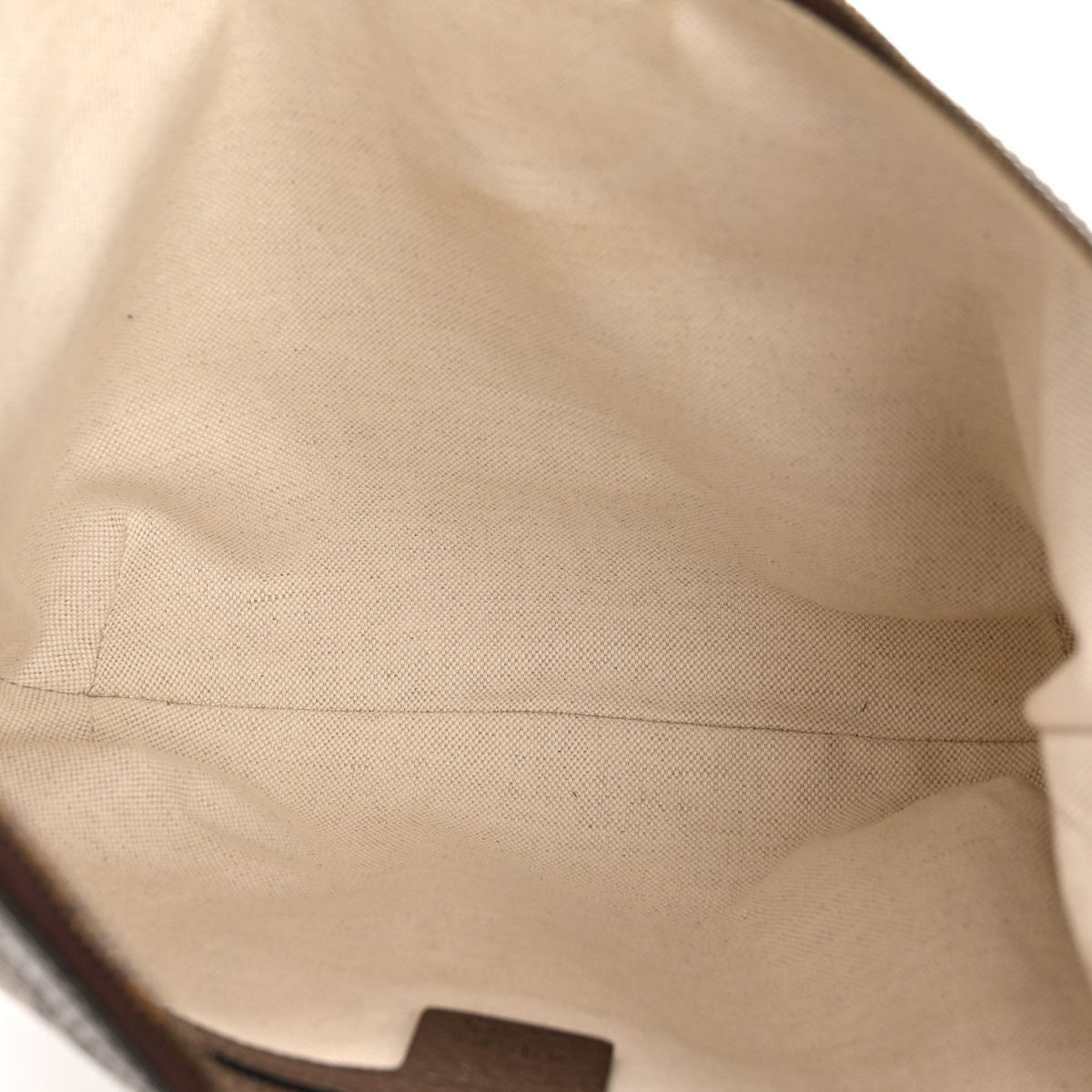 GG Supreme Monogram Web Small Ophidia Half Moon Hobo Brown product image 5, provided for visual reference and product detail
