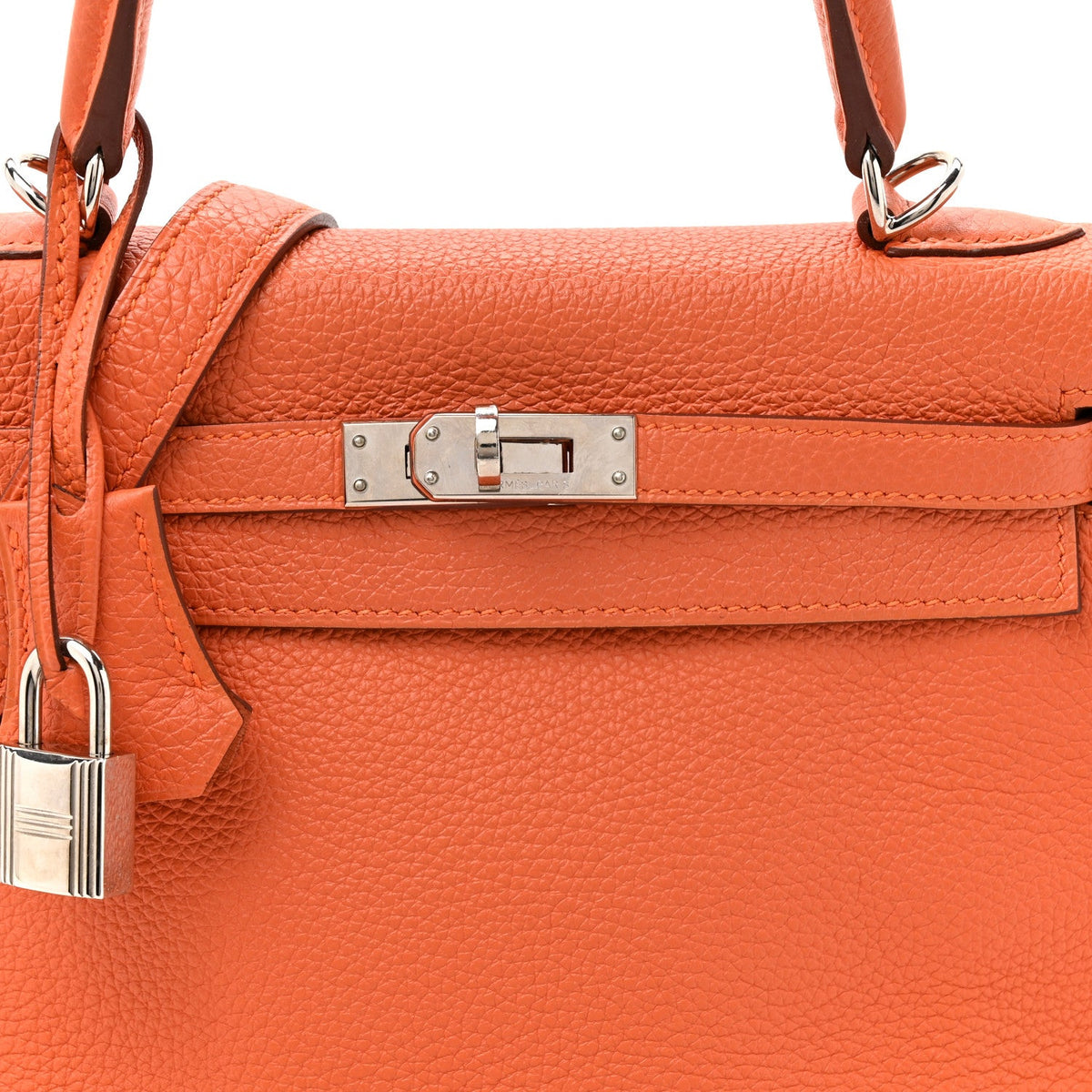 Togo Kelly Retourne 25 Orange product image 8, provided for visual reference and product detail review