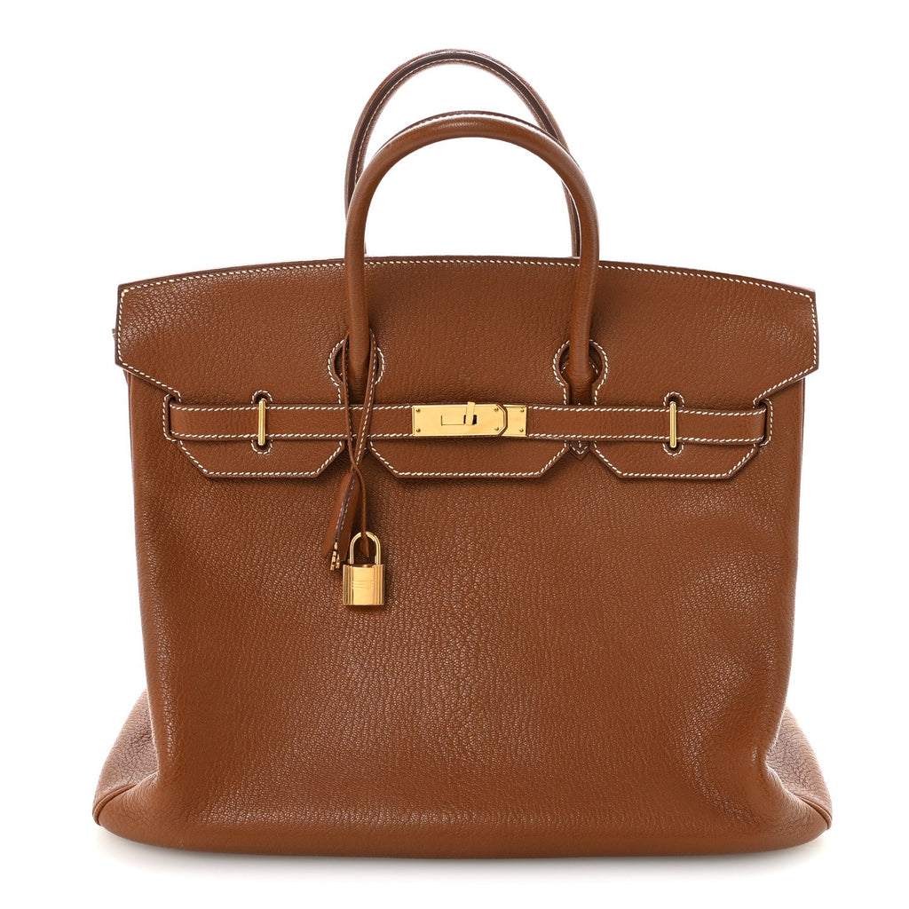 Chevre de Coromandel HAC Birkin 36 Gold product image 1, provided for visual reference and product detail review