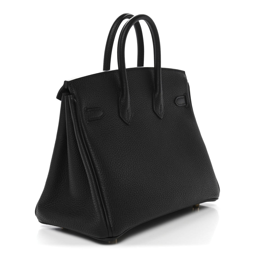 Togo Birkin 25 Black product image 5, provided for visual reference and product detail review