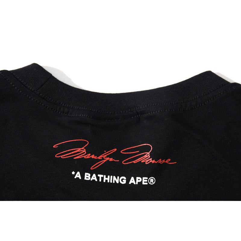 Bathing Ape T-Shirt Teen Casual Camouflage Light and Shadow T-shirt Short Sleeve product image 4, provided for visual