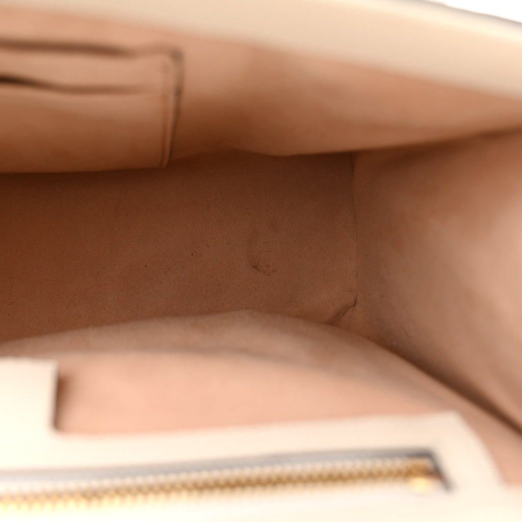 Guccissima Medium Padlock Shoulder Bag Mystic White product image 11, provided for visual reference and product detail review