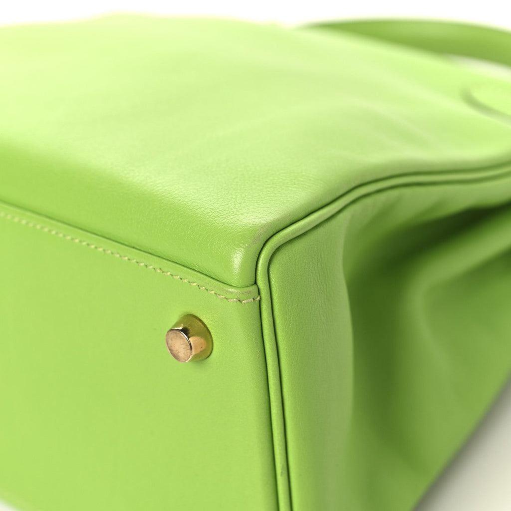 Veau Gulliver Kelly Retourne 28 Vert Cru product image 10, provided for visual reference and product detail review