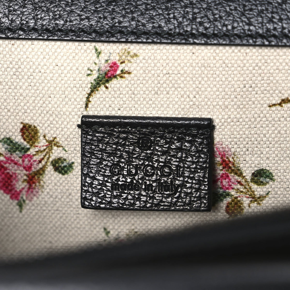 Calfskin Web Small Dionysus Shoulder Bag Black product image 6, provided for visual reference and product detail review