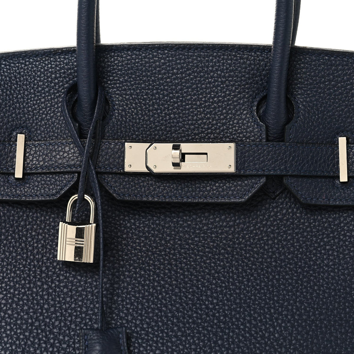 Togo Birkin 30 Bleu Nuit product image 8, provided for visual reference and product detail review