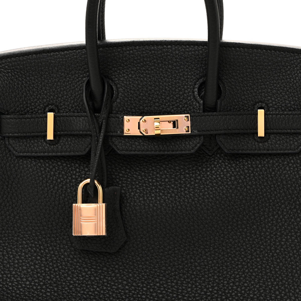 Togo Birkin 25 Black product image 8, provided for visual reference and product detail review