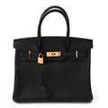 Epsom Birkin 30 Black product image 1, provided for visual reference and product detail review