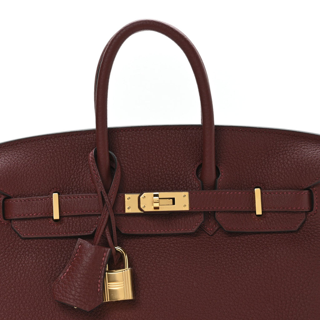 Togo Birkin 25 Rouge H product image 13, provided for visual reference and product detail review