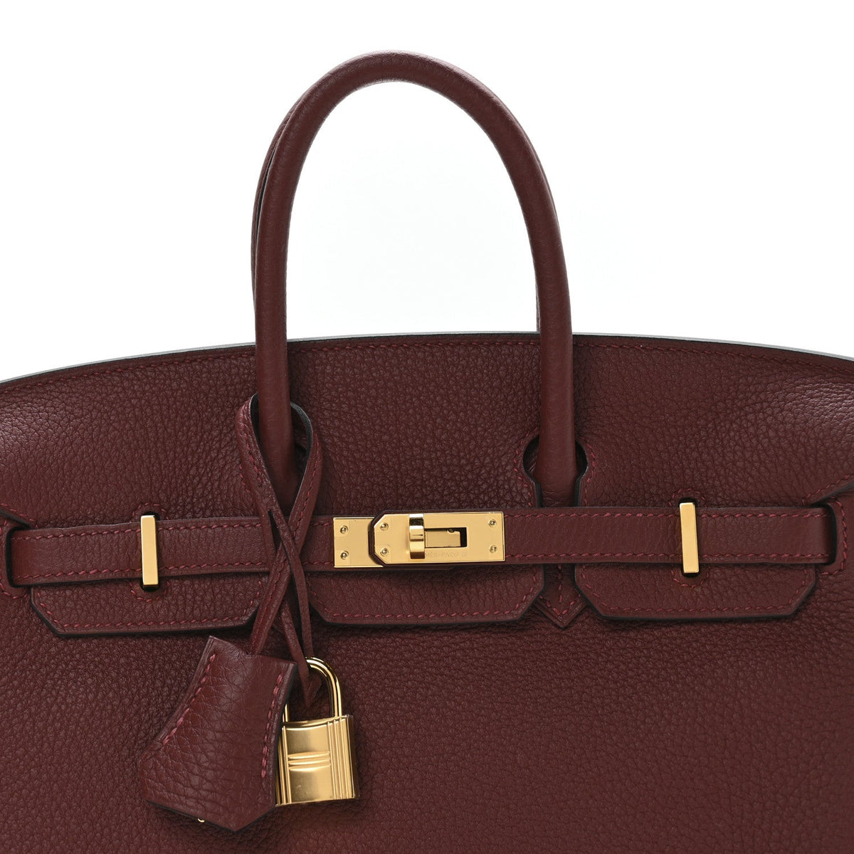 Togo Birkin 25 Rouge H product image 13, provided for visual reference and product detail review