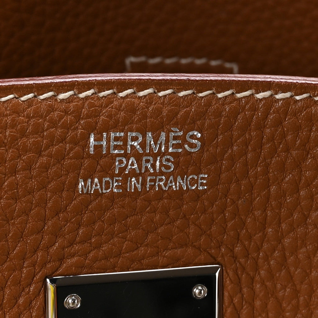 Togo Birkin 35 Gold product image 5, provided for visual reference and product detail review