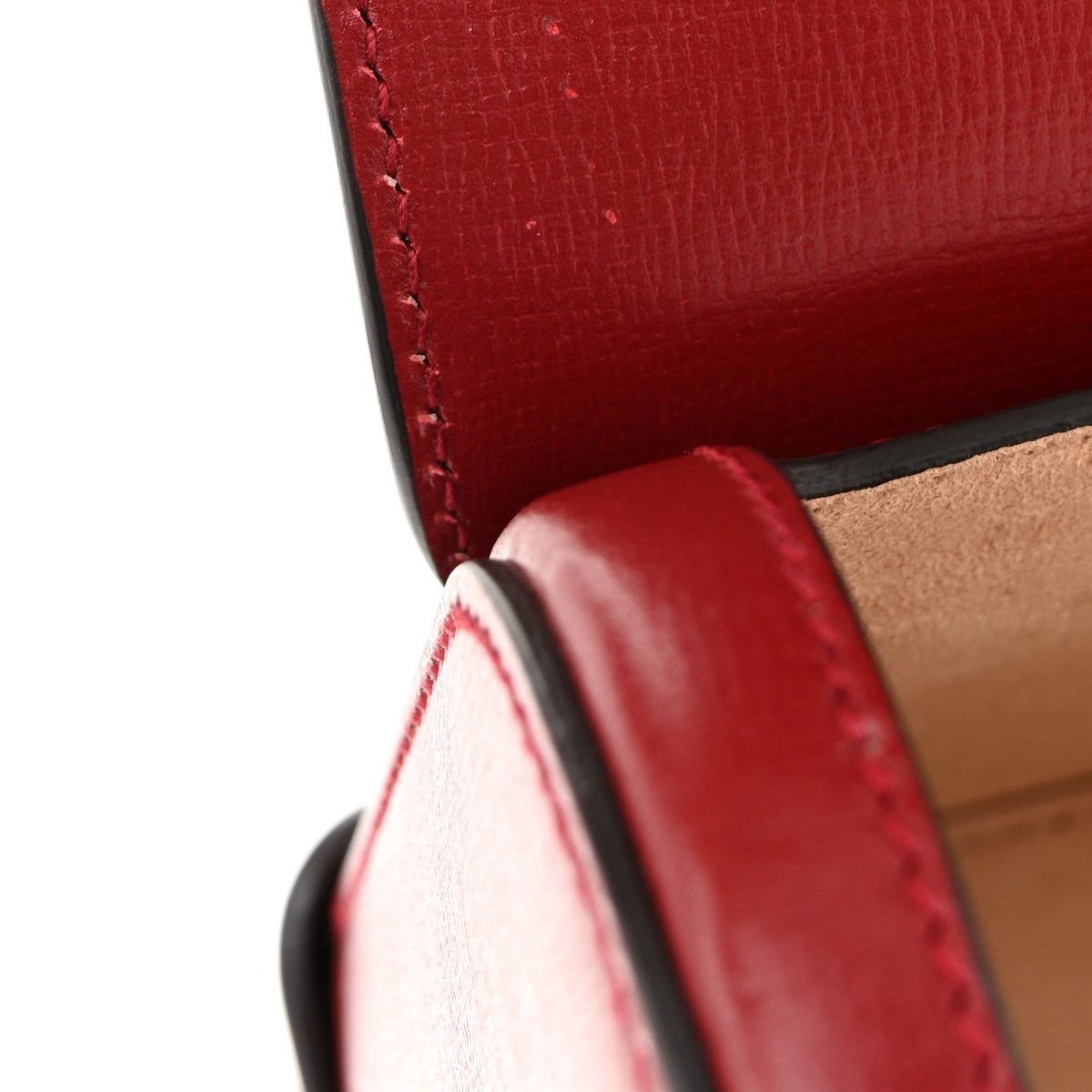 Azalea Calfskin Small Padlock Bamboo Shoulder Bag Romantic Cerise product image 11, provided for visual reference and