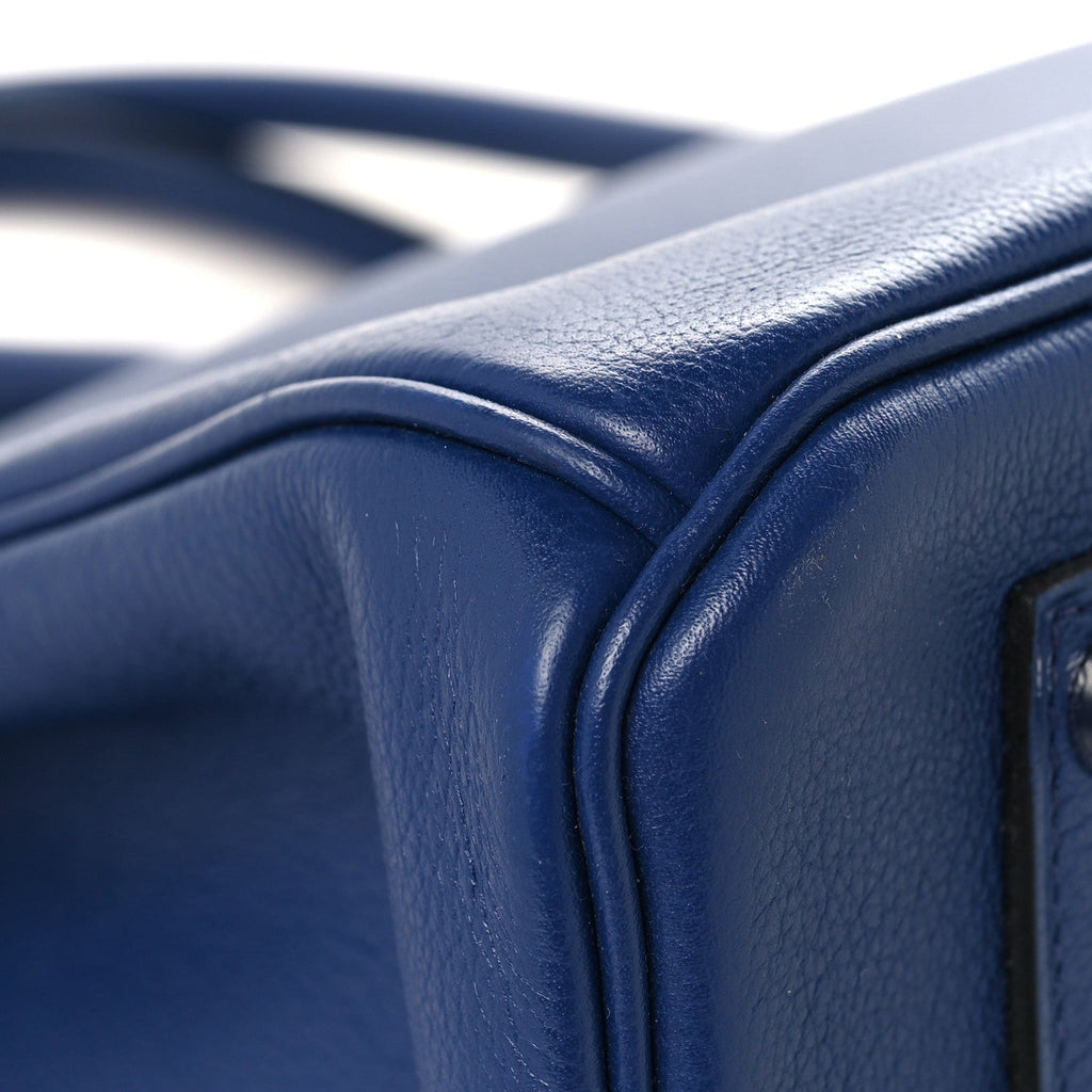 Taurillon Novillo Sea Surf Birkin 35 Bleu Saphir product image 10, provided for visual reference and product detail review