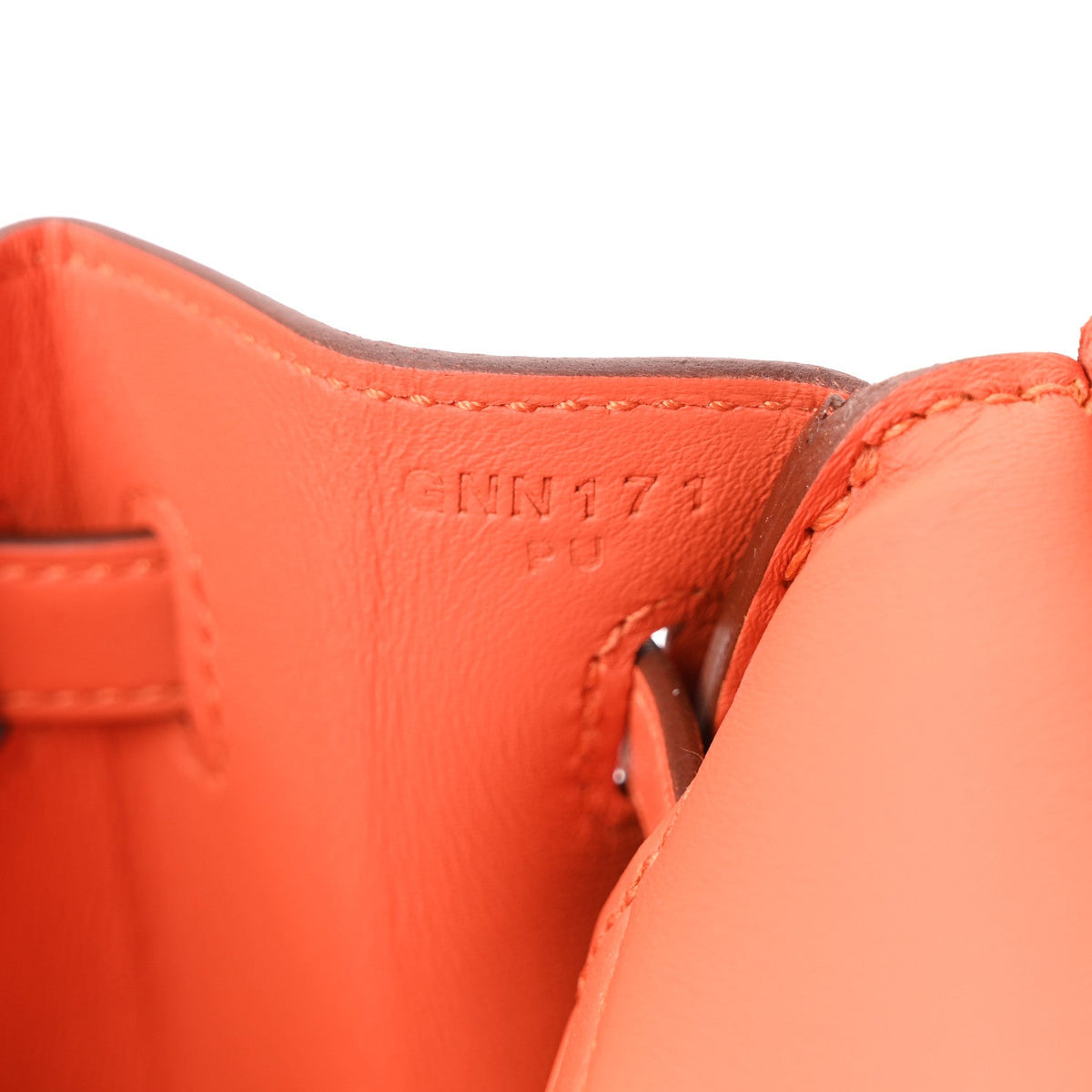Swift Birkin 25 Tangerine product image 12, provided for visual reference and product detail review