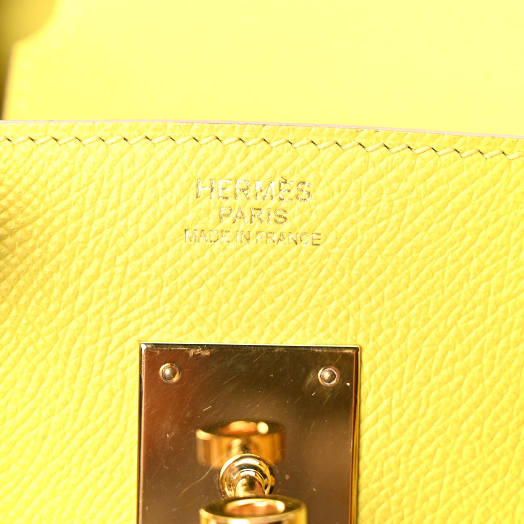 Epsom BIRKIN 30 Lime product image 5, provided for visual reference and product detail review