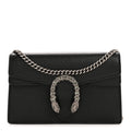 Calfskin Super Mini Dionysus Shoulder Bag Black product image 1, provided for visual reference and product detail review