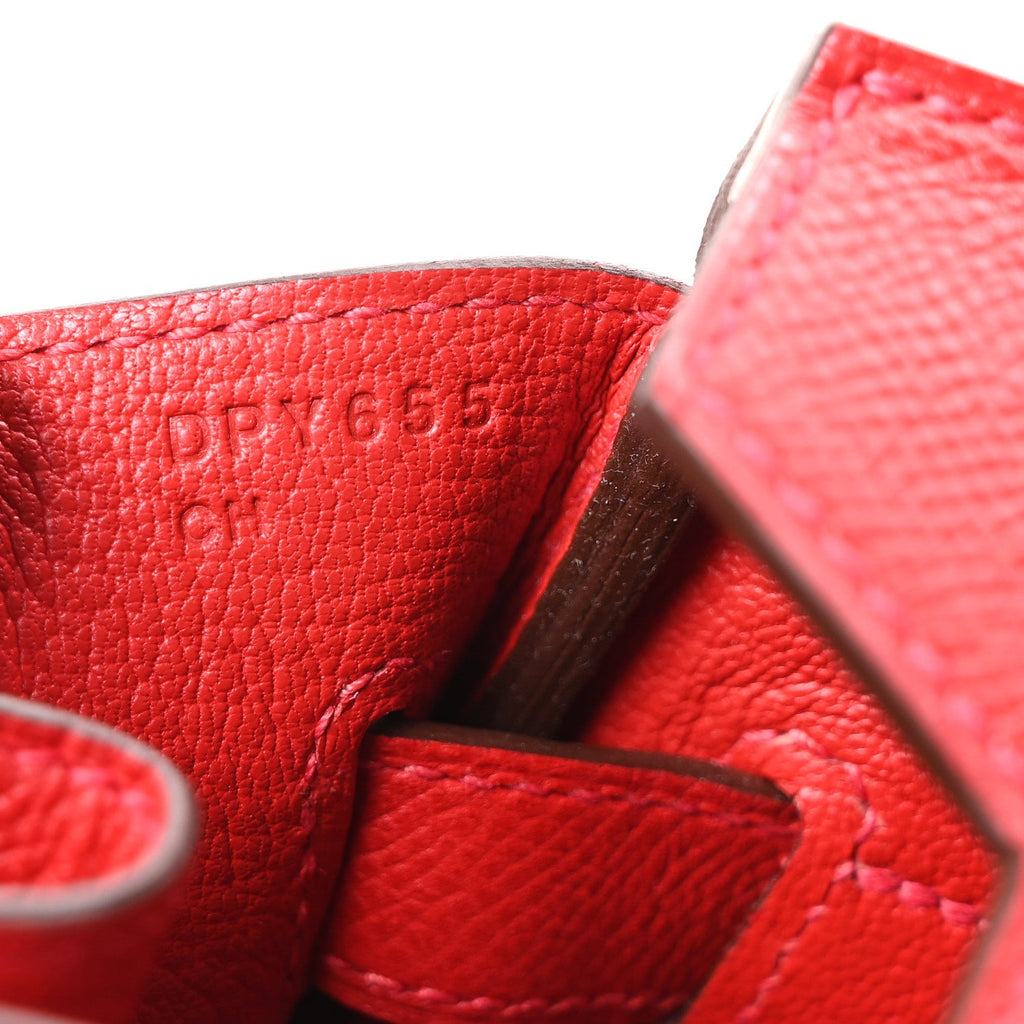 Epsom Birkin 30 Rouge Vif product image 7, provided for visual reference and product detail review