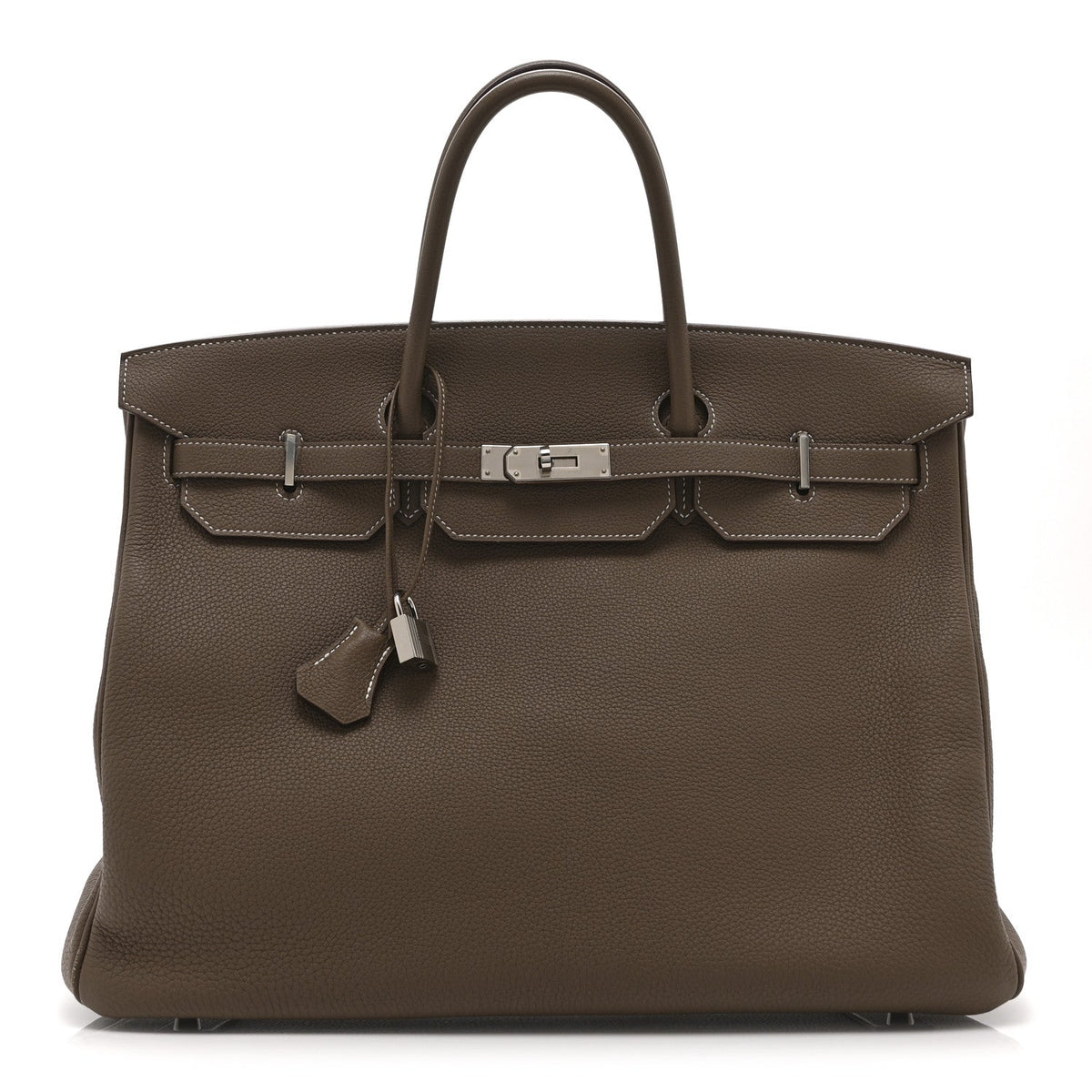 Togo Birkin 40 Etoupe product image 1, provided for visual reference and product detail review