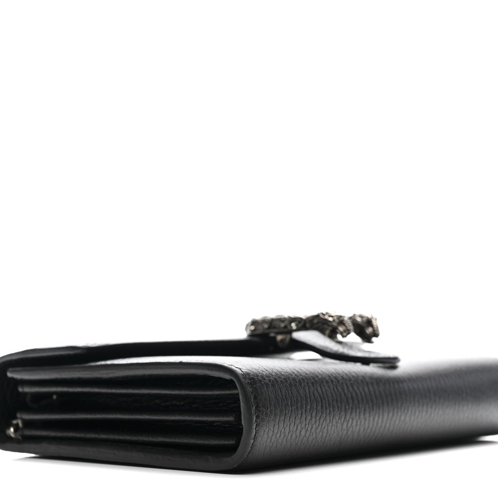 Calfskin Mini Dionysus Chain Wallet Black product image 9, provided for visual reference and product detail review