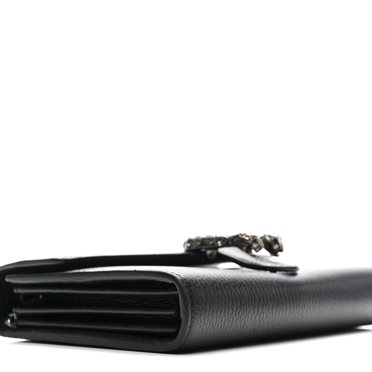 Calfskin Mini Dionysus Chain Wallet Black product image 9, provided for visual reference and product detail review