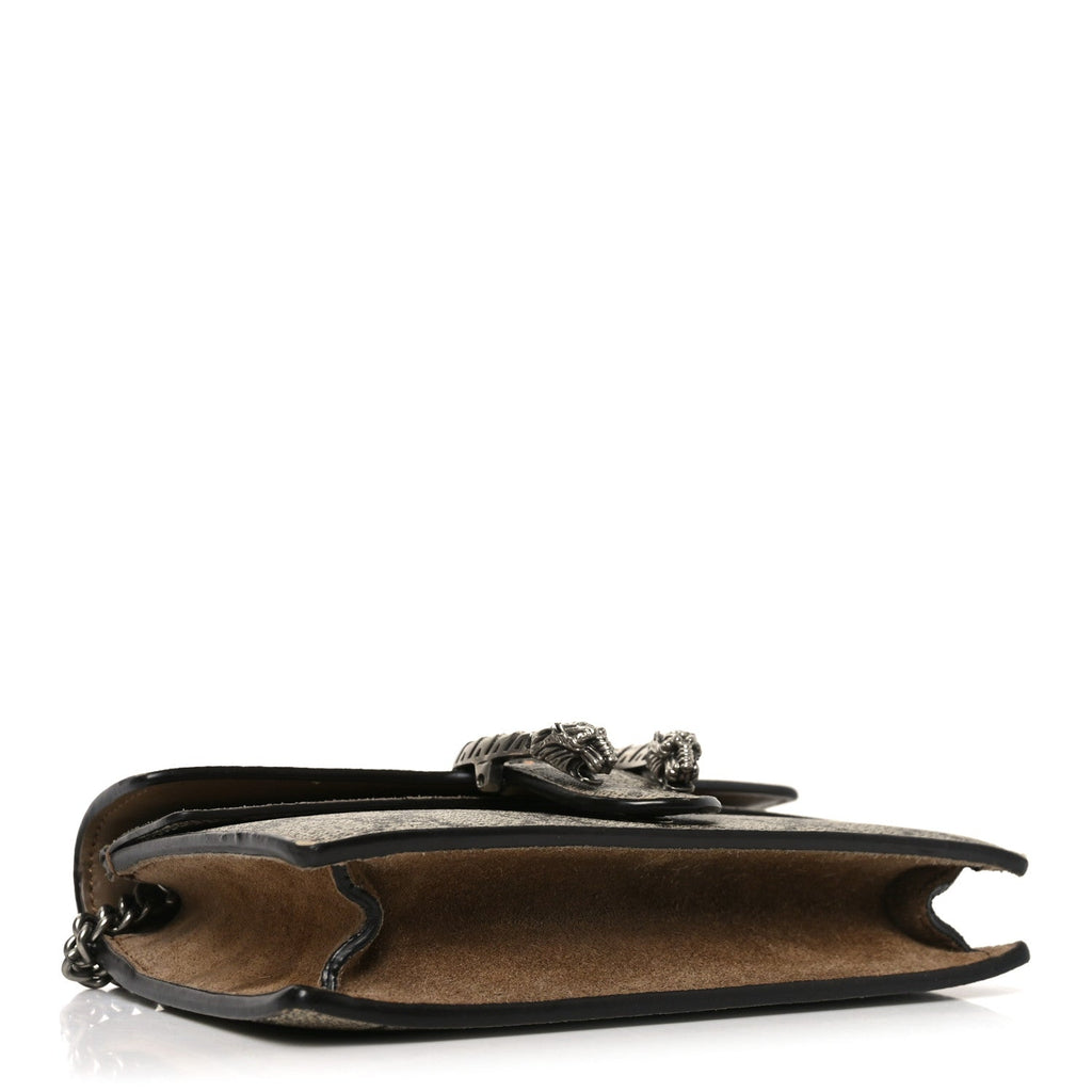 GG Supreme Monogram Super Mini Dionysus Shoulder Bag Taupe product image 4, provided for visual reference and product detail