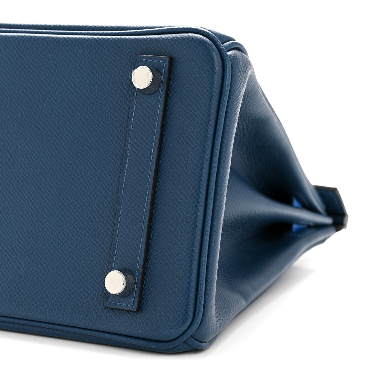 Epsom Tri-Color Birkin 25 Deep Bleu Bleu Hydra Black product image 10, provided for visual reference and product detail