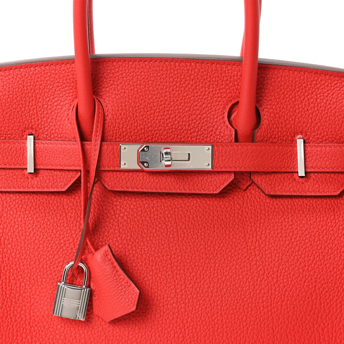 Togo Birkin 30 Rouge Radieux product image 8, provided for visual reference and product detail review