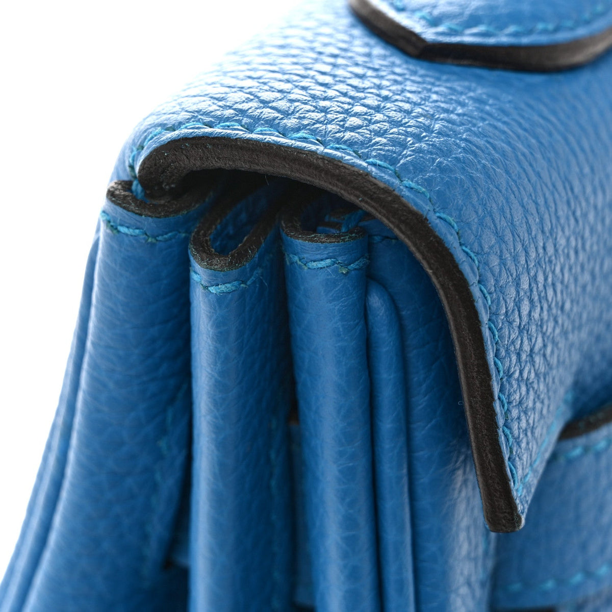 Togo Kelly Retourne 32 Bleu Zanzibar product image 13, provided for visual reference and product detail review