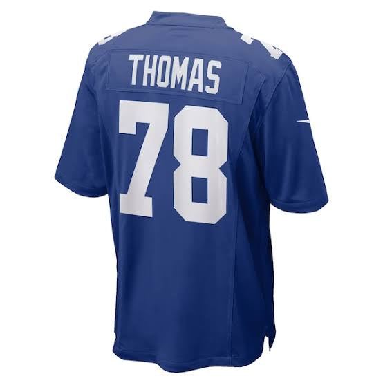 Andrew Thomas New York Giants official NFL Nike Jersey blue product image 2