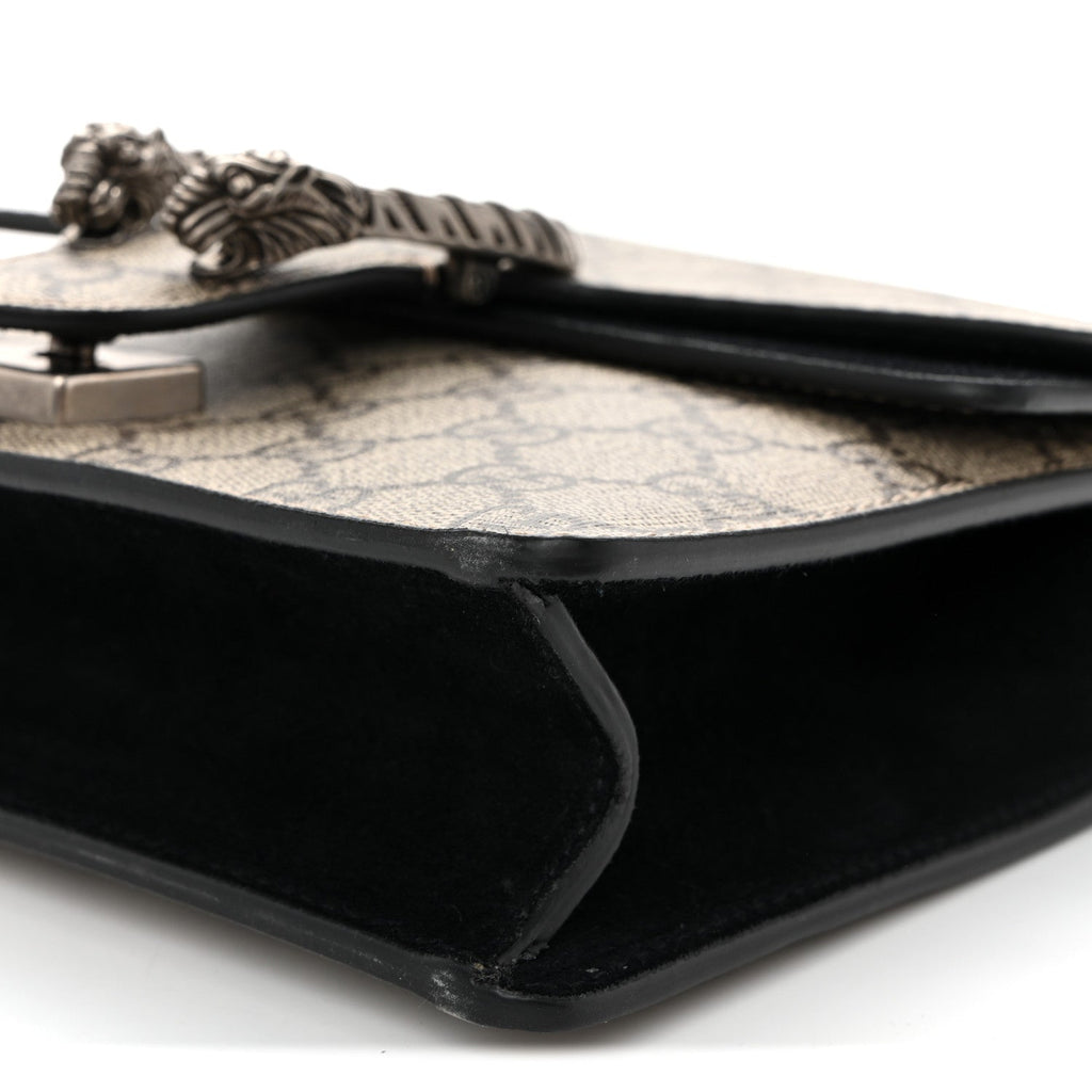 GG Supreme Monogram Mini Dionysus Shoulder Bag Black product image 10, provided for visual reference and product detail