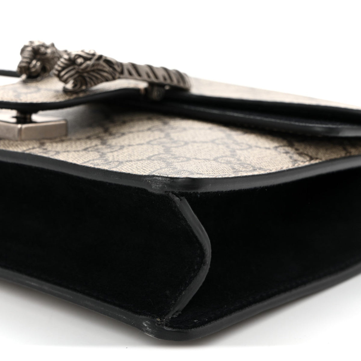 GG Supreme Monogram Mini Dionysus Shoulder Bag Black product image 10, provided for visual reference and product detail