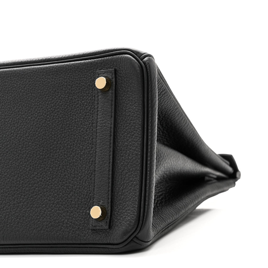 Togo Birkin 30 Black product image 10, provided for visual reference and product detail review