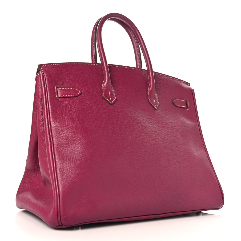 Epsom Candy Birkin 35 Tosca Rose Tyrien product image 3, provided for visual reference and product detail review