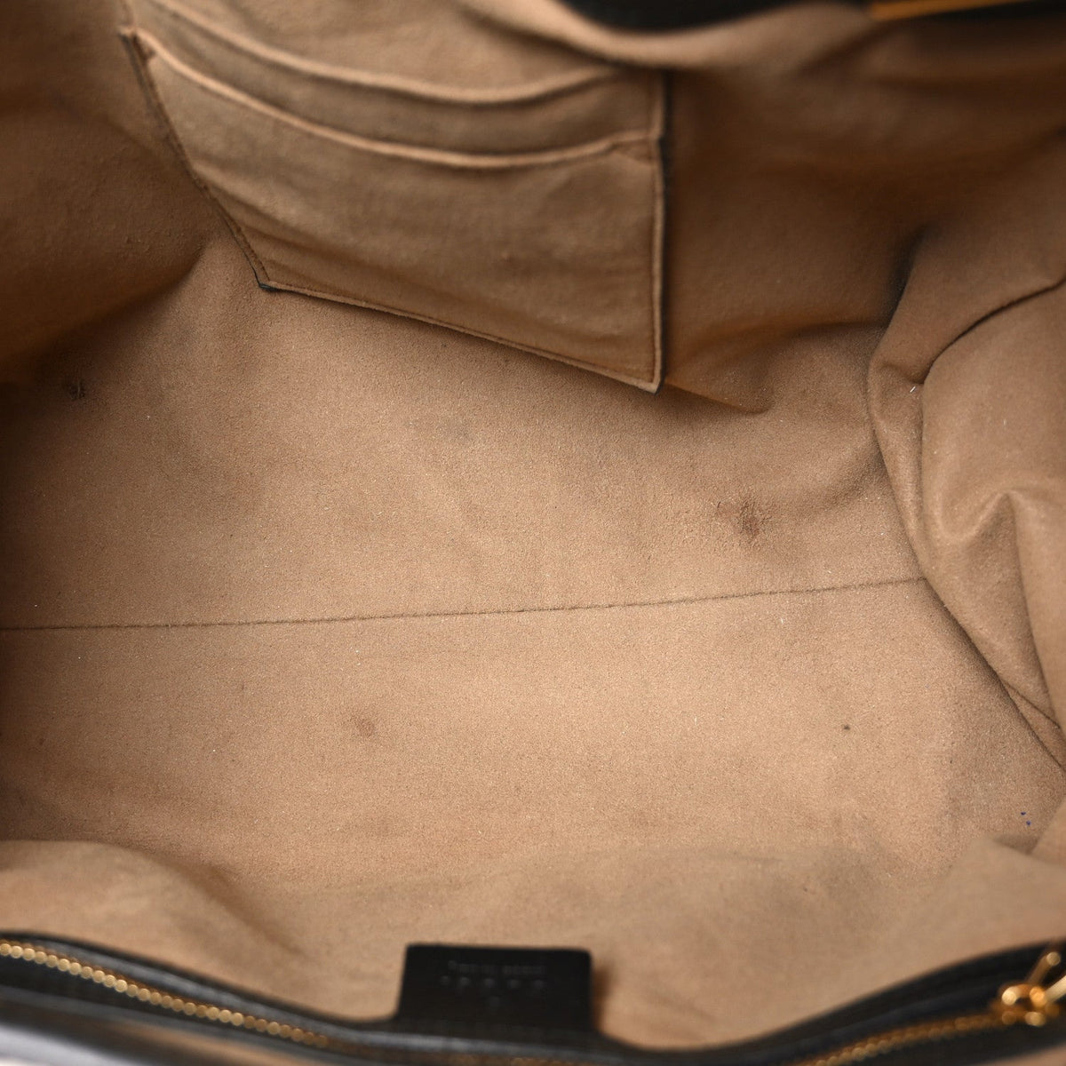 GG Supreme Monogram Medium Padlock Tote Black product image 5, provided for visual reference and product detail review