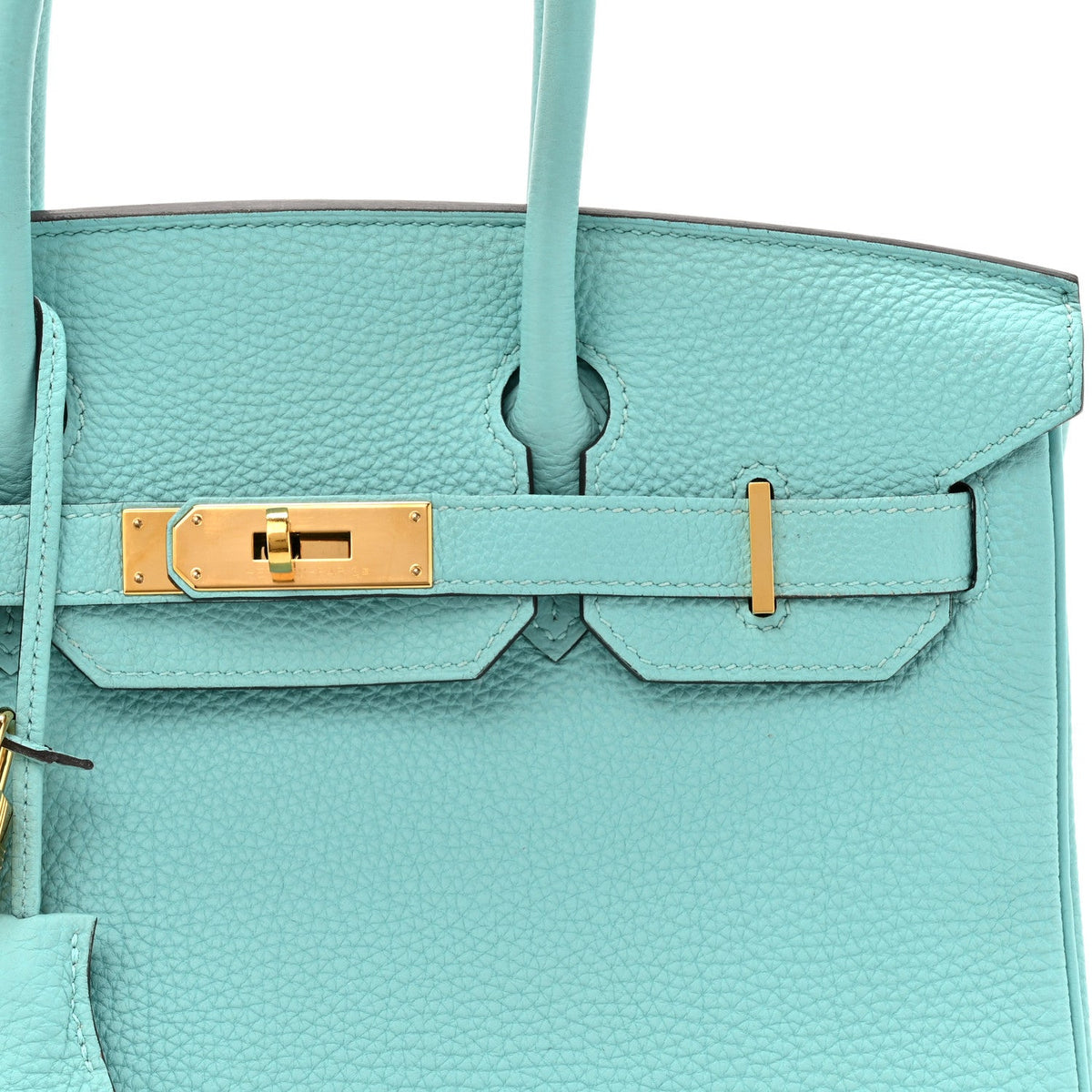 Togo BIRKIN 30 Bleu Atoll product image 8, provided for visual reference and product detail review