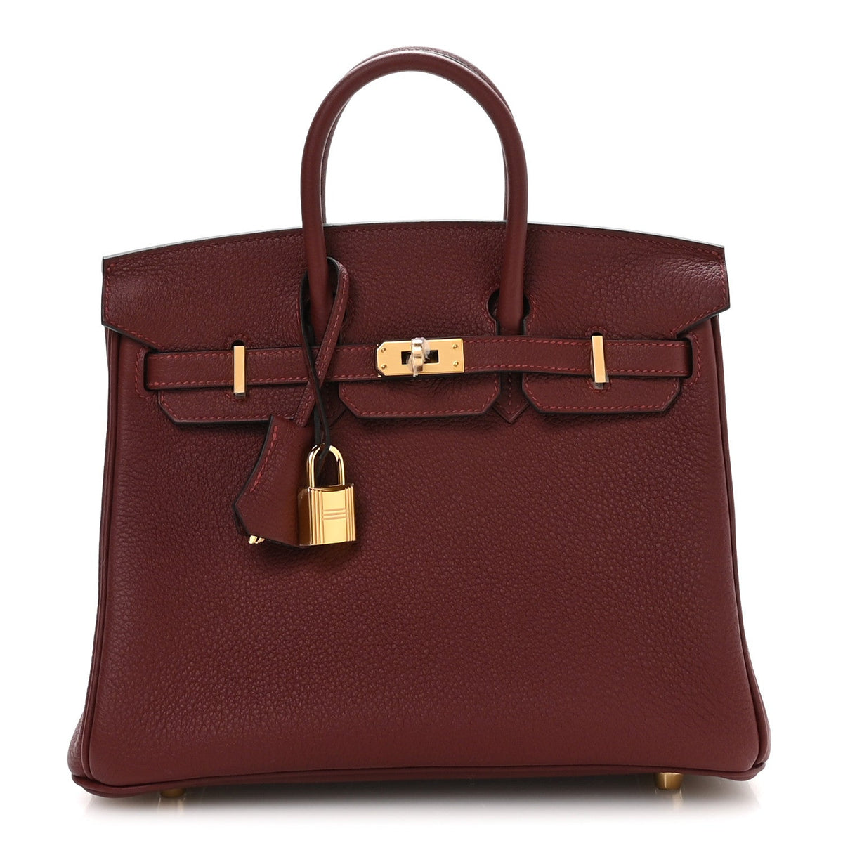Togo Birkin 25 Rouge H product image 1, provided for visual reference and product detail review