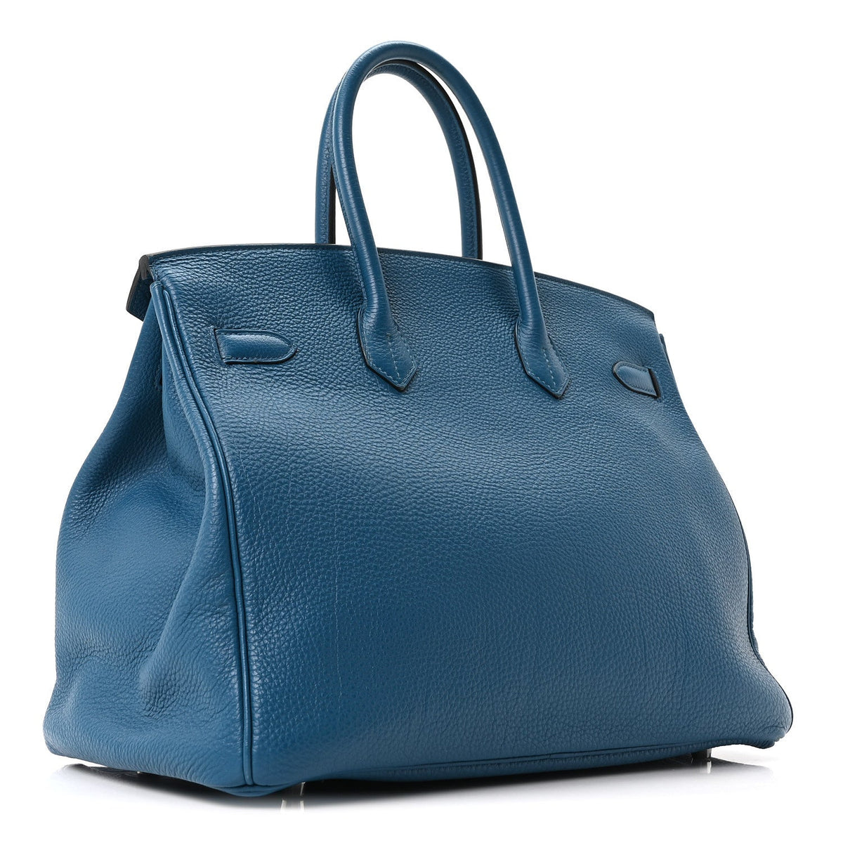 Togo Birkin 35 Bleu Izmir product image 3, provided for visual reference and product detail review
