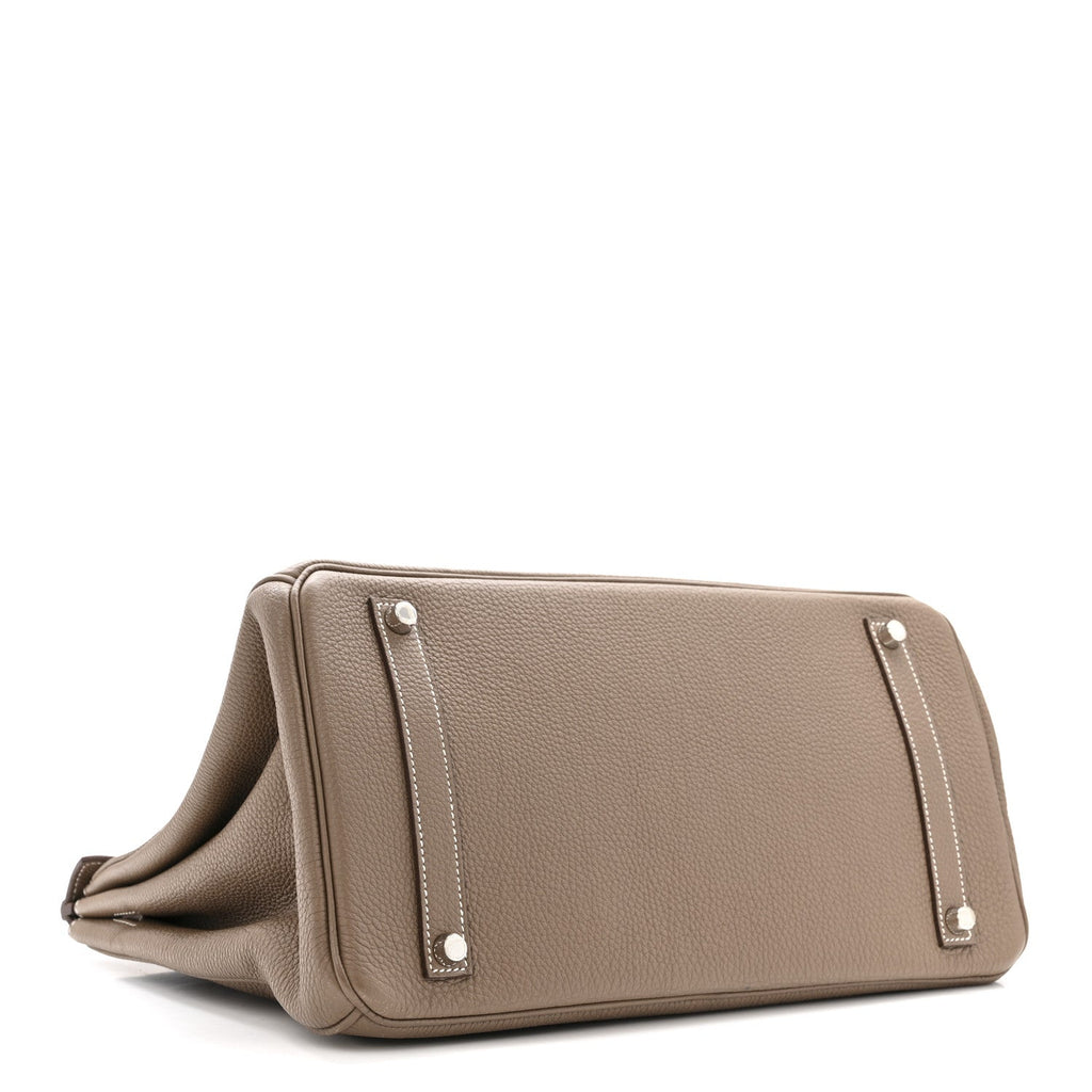 Togo Birkin 35 Etoupe product image 4, provided for visual reference and product detail review