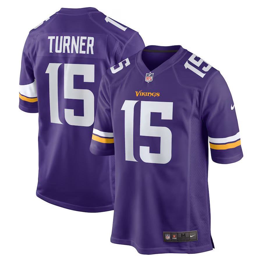Dallas Turner Minnesota Vikings Official NFL Jersey Nike product image 1