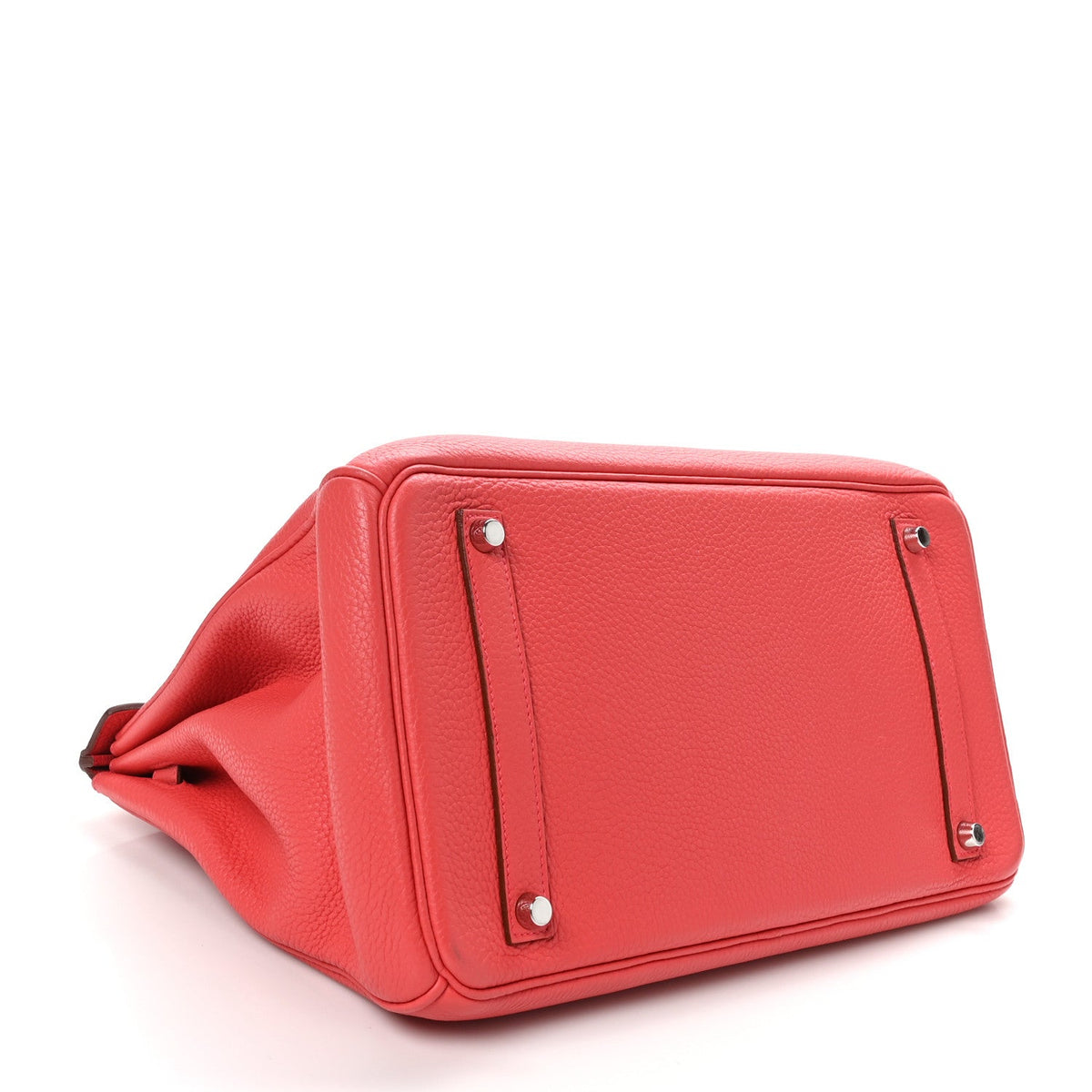 Taurillon Clemence Birkin 35 Bougainvillea product image 4, provided for visual reference and product detail review