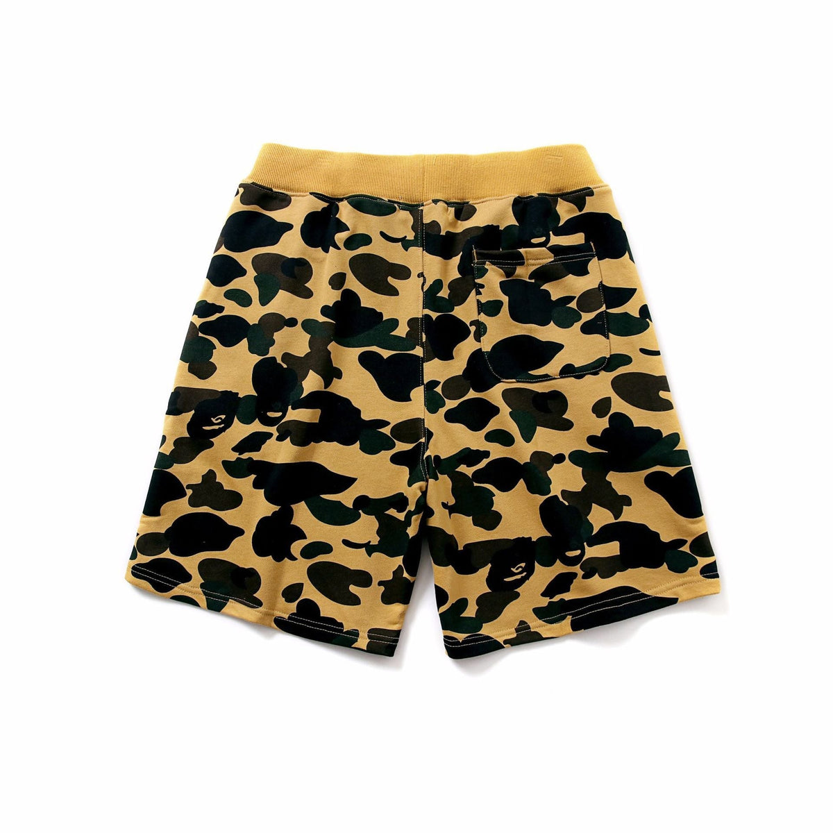 Bathing Ape Shorts Men Shark Head Camouflage Elastic Waist Fifth Pants Middle Pants Casual Shorts product image 2, provided
