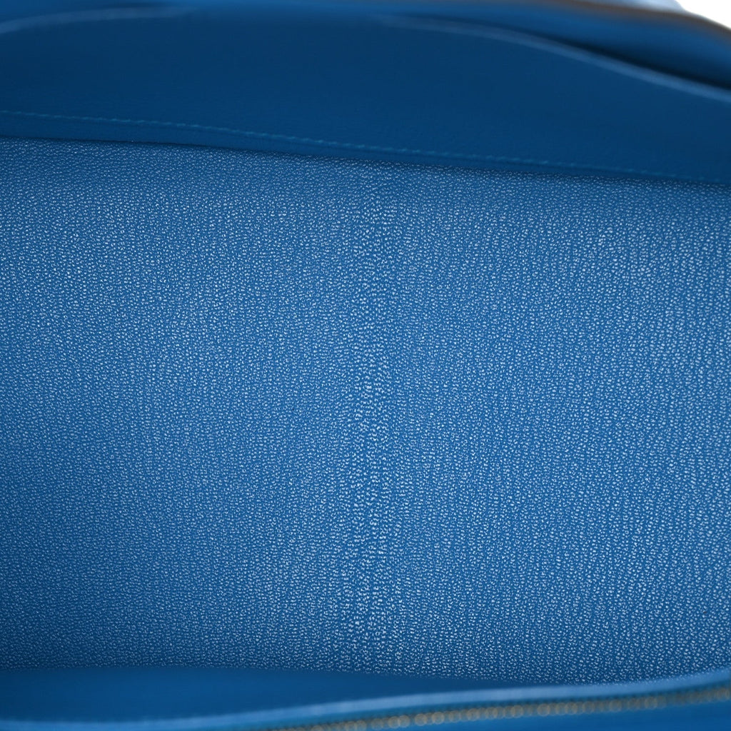 Togo Birkin 30 Bleu Zanzibar product image 5, provided for visual reference and product detail review