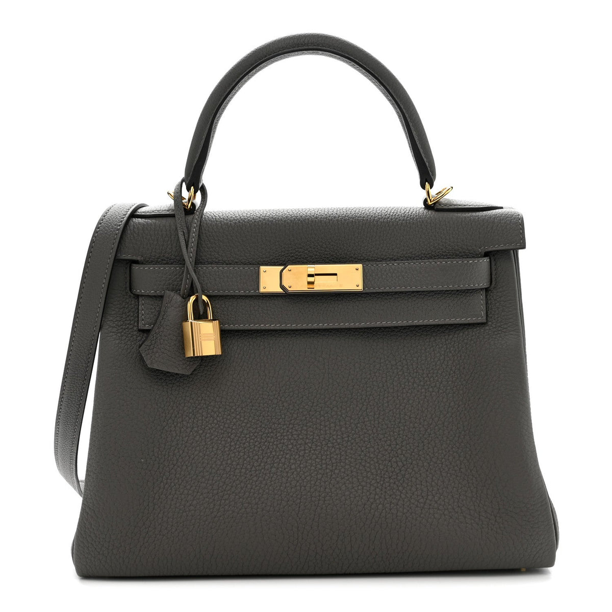 Togo Kelly Retourne 28 Gris Meyer product image 1, provided for visual reference and product detail review