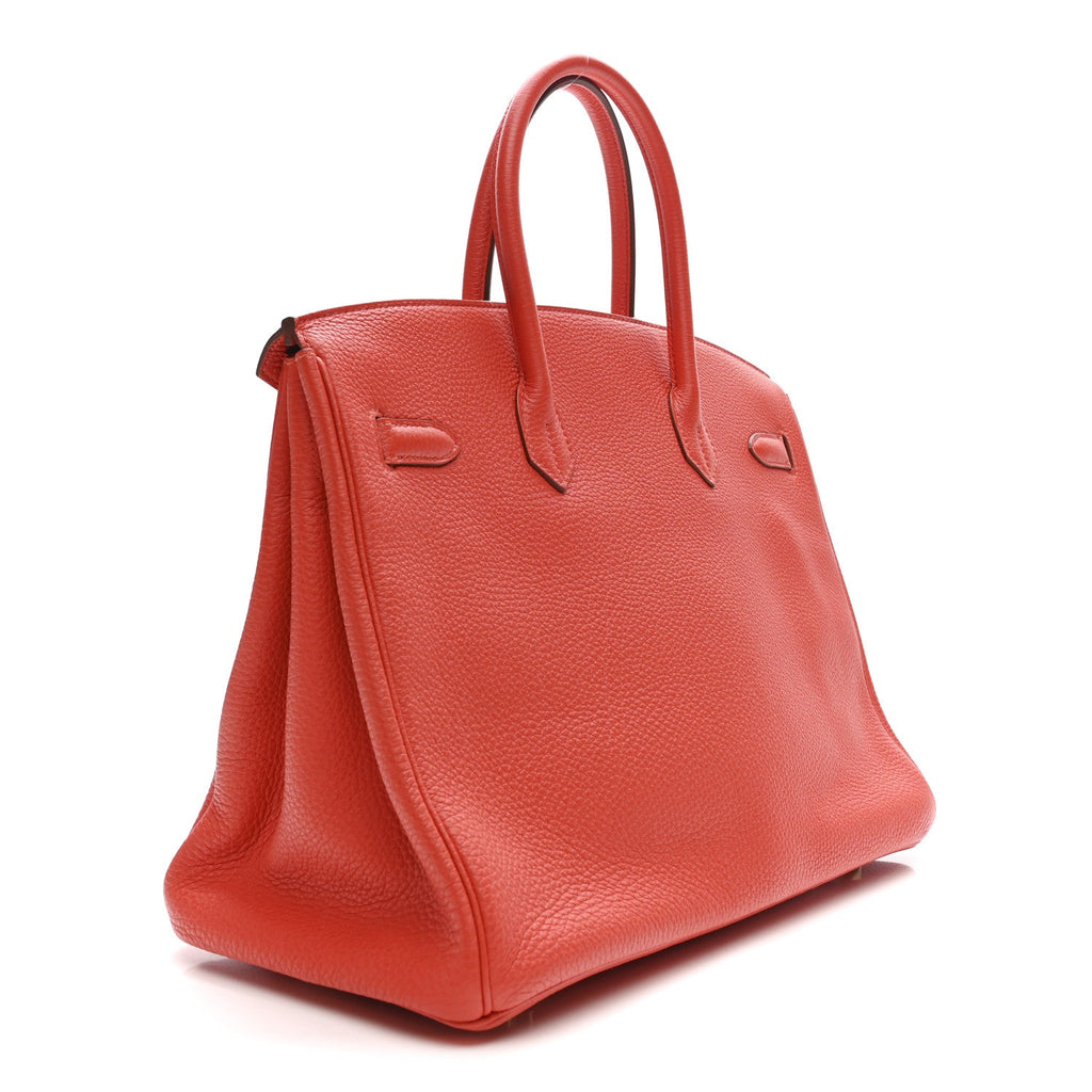 Togo Birkin 35 Capucine product image 3, provided for visual reference and product detail review
