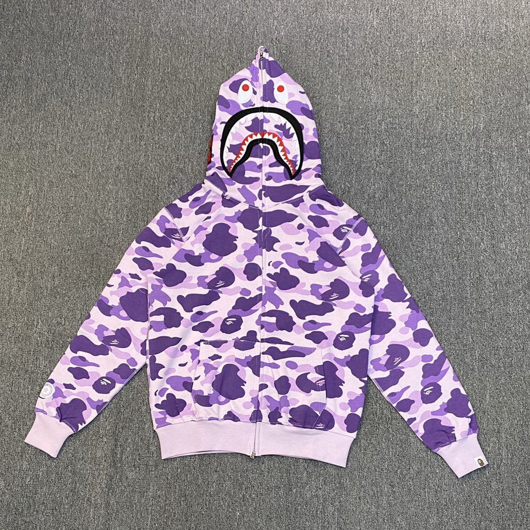 Bape Hoodie Zip-Up Cardigan Hoodie product image 1, provided for visual reference and product detail review